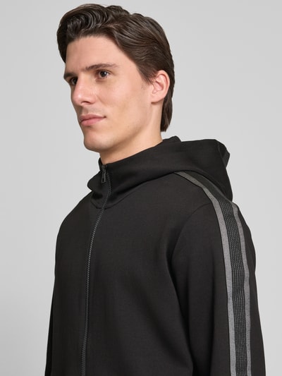 EA7 Emporio Armani Sweatjacke mit Zweiwege-Reißverschluss Black 3