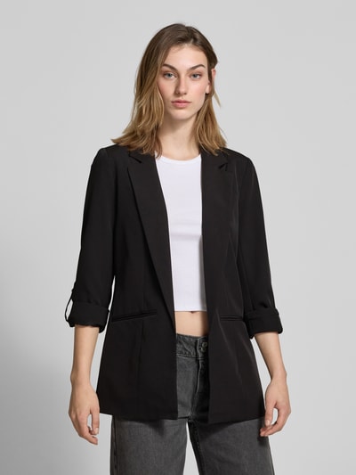 Only Relaxed Fit Longblazer mit dekorativem Perl-Optik-Knopf Modell 'KAYLE-ORLEEN LIFE' Black 4