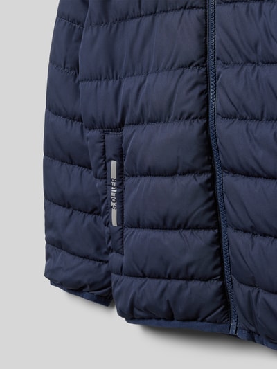 s.Oliver RED LABEL Regular Fit Steppjacke mit Kapuze Marine 2