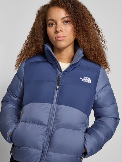 The North Face Gewatteerd jack met labeldetail, model 'Saikuru’ Blauw - 3