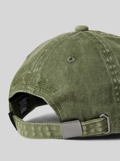 DEUS EX MACHINA Pet met labelstitching Kaki - 3