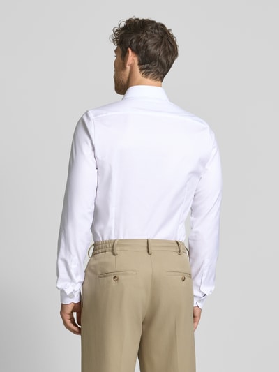 OLYMP Level Five Slim Fit Businesshemd aus Twillgewebe mit extra langem Arm Weiss 5