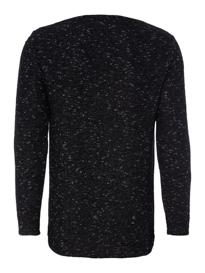 Only & Sons Sweatshirt in Melangeoptik Black 3
