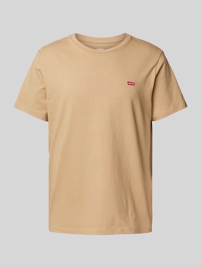 Levi's® T-Shirt mit Label-Patch Beige 2