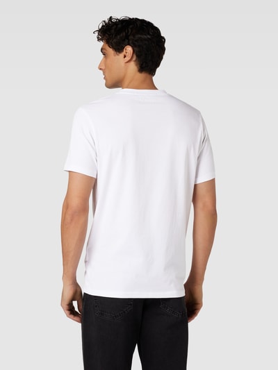 Karl Lagerfeld T-Shirt mit Label-Print Weiss 5