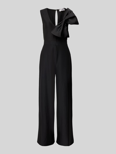 GUIDO MARIA KRETSCHMER WOMAN Regular Fit Jumpsuit mit Zierschleife Modell 'Linda' Black 2