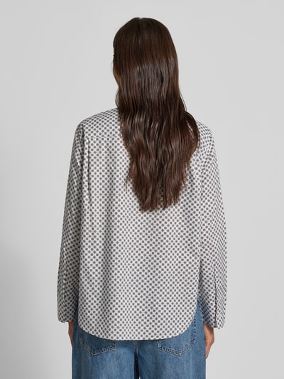 Marc O'Polo Regular Fit Tunika-Bluse aus reiner Baumwolle Hellblau 5