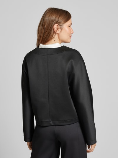 MaxMara Leisure Blazer mit V-Ausschnitt Modell 'CANOSSA' Black 5