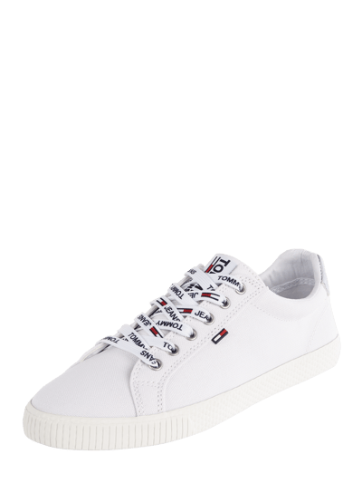 Tommy Jeans Sneaker van canvas Wit - 1