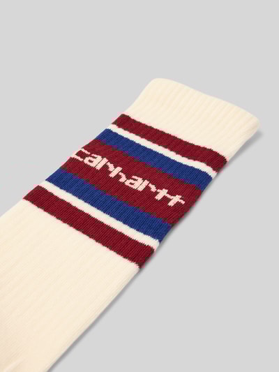 Carhartt Work In Progress Socken mit Logo-Stitching Modell 'Connors' Offwhite 2