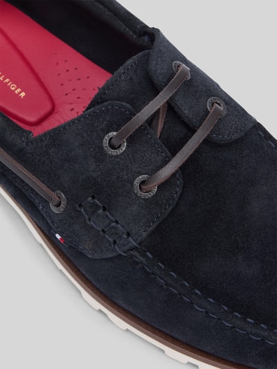 Tommy Hilfiger Loafer aus echtem Leder Dunkelblau 4
