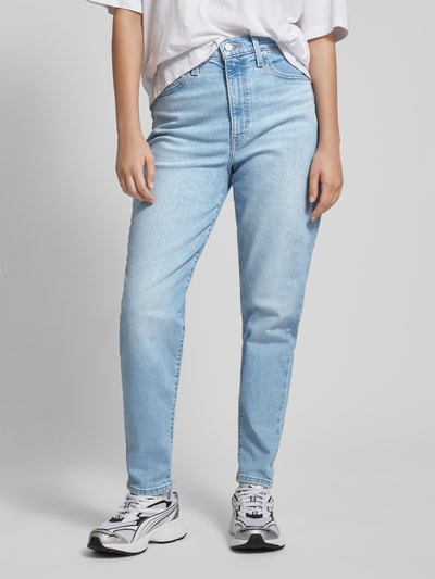 Levi's® High Waist Mom Fit Jeans im 5-Pocket-Design Jeansblau 4