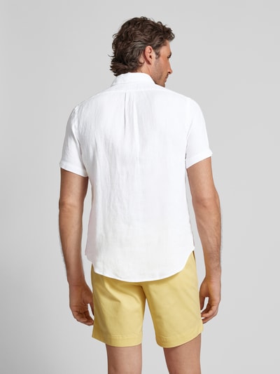 Polo Ralph Lauren Freizeithemd mit Label-Stitching Weiss 5