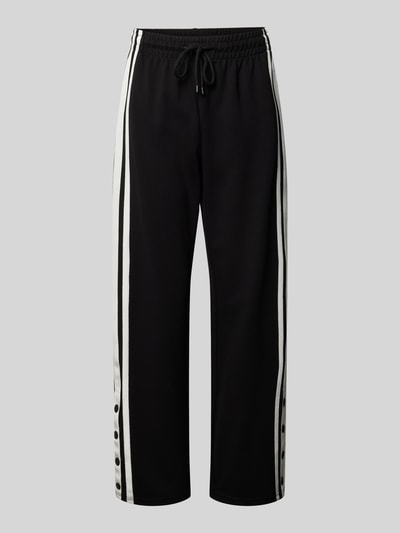 LeGer by Lena Gercke Regular fit trackpants met galonstrepen, model 'Suzi' Zwart - 2