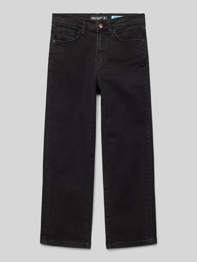 CARS JEANS Straight leg jeans in 5-pocketmodel, model 'Garwell' Zwart - 1