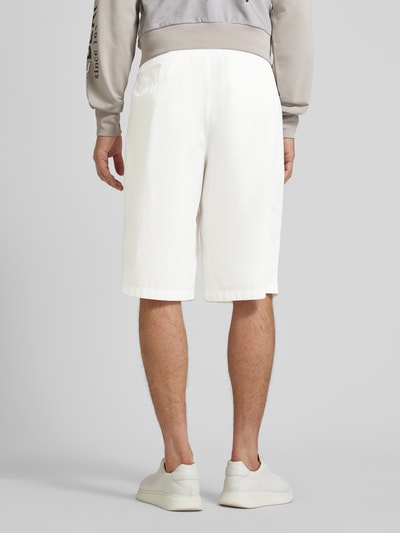 Iceberg Bermuda met motiefprint en elastische band Offwhite - 5