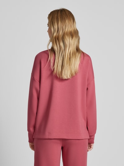 Christian Berg Woman Sweatshirt met opstaande kraag Kersenrood - 5