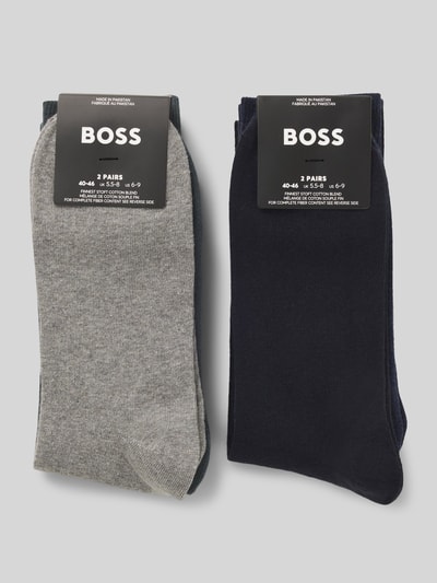 BOSS Socken aus Baumwoll-Mix im 4er-Pack Schilf 2