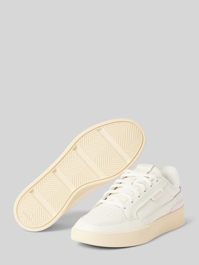 ADIDAS SPORTSWEAR Sneaker aus Leder-Mix mit Label-Details Modell 'ASPYRE' Offwhite 4