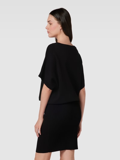 FREE/QUENT Strickkleid mit Rundhalsausschnitt Modell 'Anni' Black 5