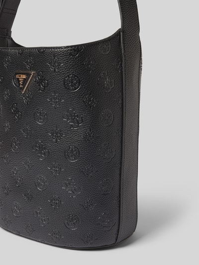 Guess Shopper mit Label-Detail Modell 'CRESIDIA' Black 3