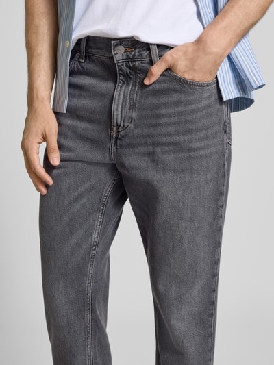 Tommy Hilfiger Jeansy o kroju straight fit z czystej bawełny Średnioszary 3