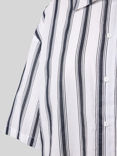 Christian Berg Woman Pyjamabovendeel met borstzak Wit - 2