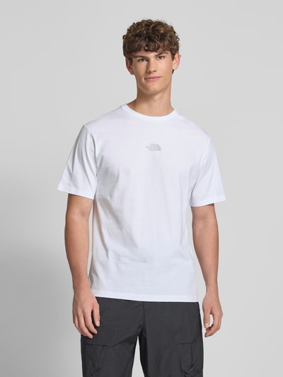 The North Face T-shirt met labelprint Wit - 5