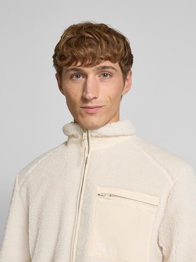 Only & Sons Regular Fit Webpelzjacke mit Mesh Innenstoff Modell 'DALLAS' Beige 3