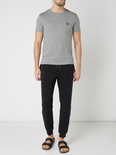 BOSS Sweatpants mit Label-Stitching Modell 'Mix&Match Pants' Black 1