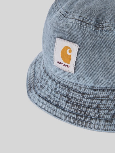 Carhartt Work In Progress Bucket Hat mit Label Patch Jeansblau 2