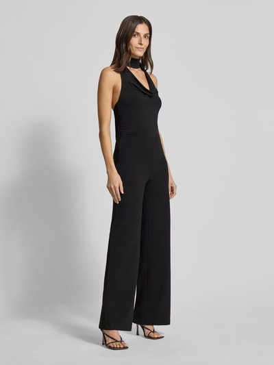 Mango Jumpsuit mit Neckholder Black 1