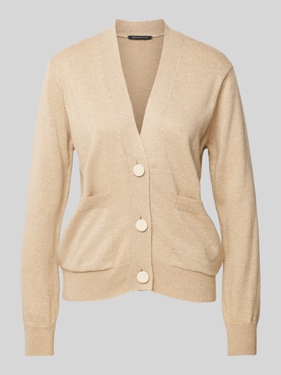 ARMANI EXCHANGE Strickjacke mit Label-Detail Gold 2