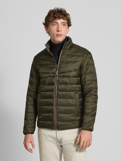 Jack & Jones Gewatteerd jack met steekzakken Olijfgroen - 4