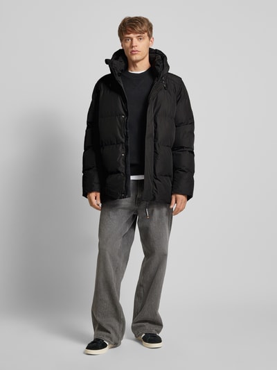 Superdry Steppjacke mit Stehkragen Black 1