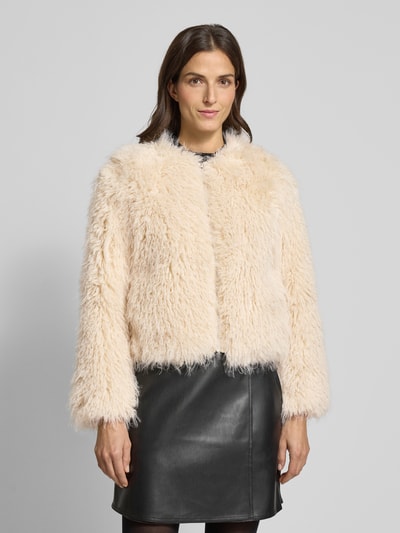 OPUS Jack van imitatiebont, model 'Heti' Ecru - 4