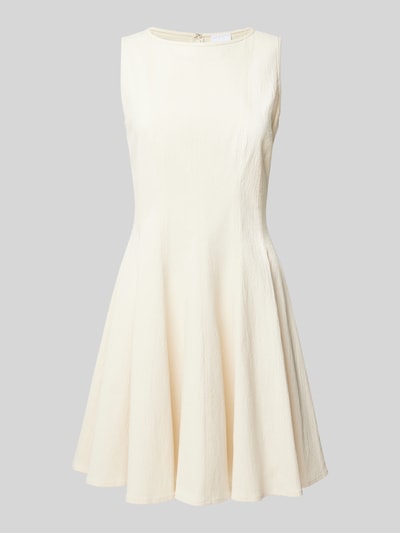 Jake*s Collection Mini-jurk met ritssluiting aan de achterkant Ecru - 2