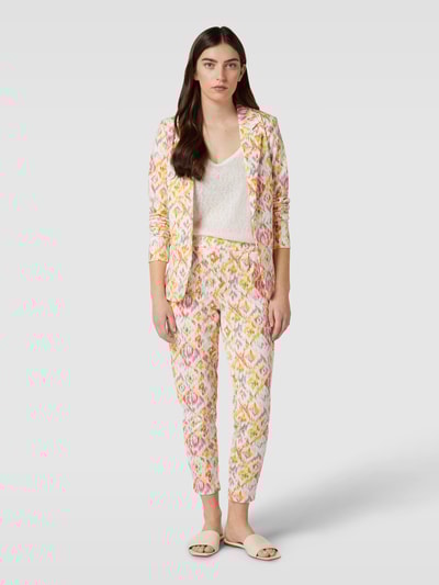ICHI Blazer mit Allover-Muster Modell 'Kate' Mint 1