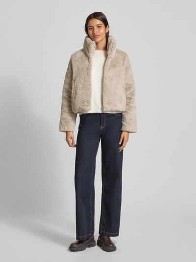 Colmar Originals Daunenjacke mit Webpelz Sand 1