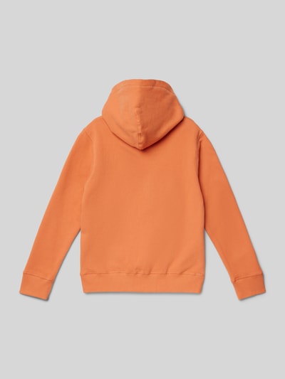 Garcia Hoodie met labelpatch Oranje - 3