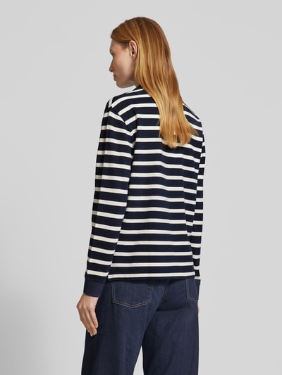 Gant Longsleeve mit Seitenschlitzen Marine 5