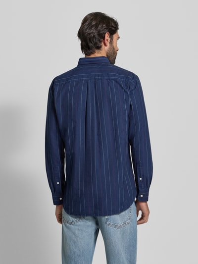 Tommy Hilfiger Regular fit vrijetijdsoverhemd van puur katoen Marineblauw - 5