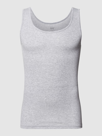 Mey Tanktop im unifarbenen Design Mittelgrau Melange 2