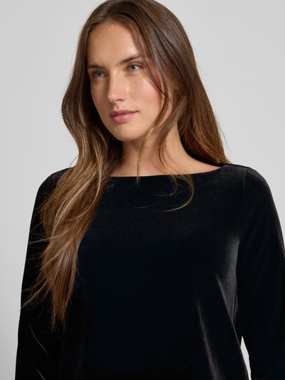 Emporio Armani Longsleeve mit U-Boot-Ausschnitt Black 3