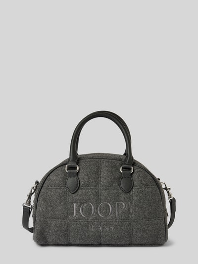 JOOP! Jeans Handtasche mit Label-Stitching Modell 'carina' Anthrazit 2