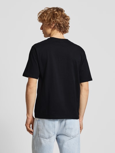 REVIEW T-Shirt mit Label-Print Black 5