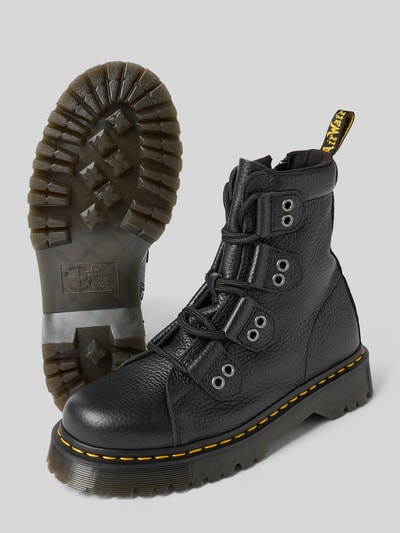 Dr. Martens Kozaki sznurowane z naszywką z logo model ‘Bex’ Czarny 4