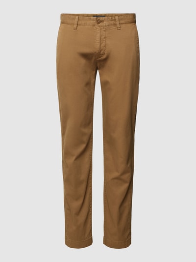 Marc O'Polo Shaped fit broek met achterzakken, model 'Stig' Camel - 2