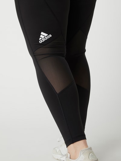 Adidas Sportswear Plus Legginsy PLUS SIZE z logo Czarny 3