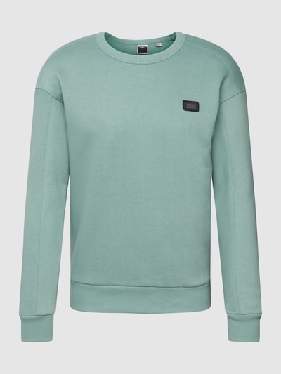 Jack & Jones Sweatshirt met labelpatch Mintgroen - 2